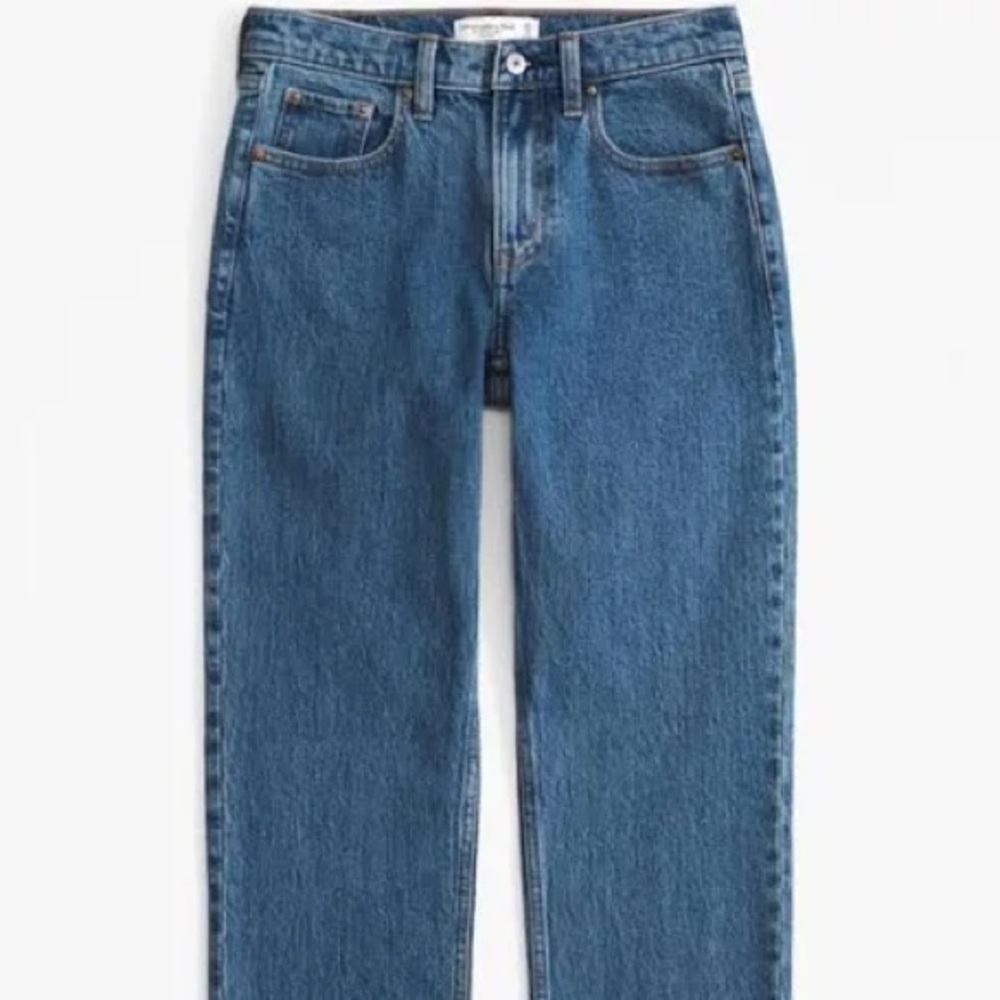 Abercrombie & Fitch Straight-Leg Jeans